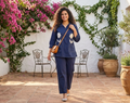 Women's Premium Cotton Flex Embroide Kurta Co-Ord Set