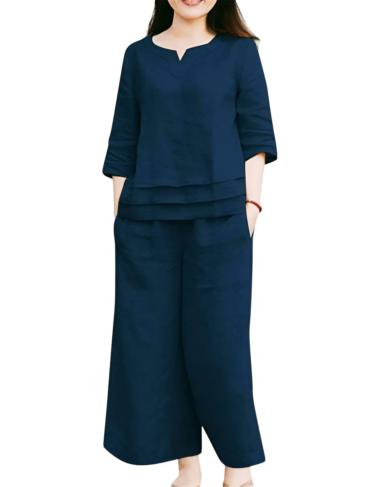 Stylish Cotton Slub Co-ord Set | chic Comfort in Style