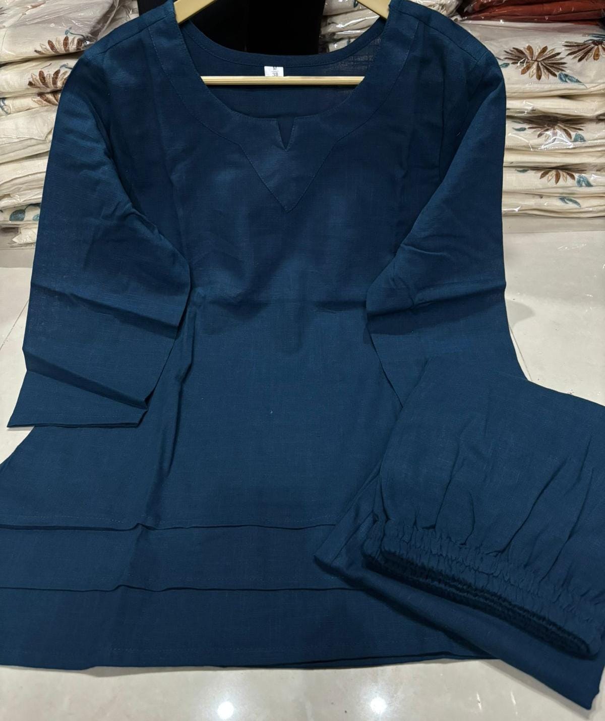 Stylish Cotton Slub Co-ord Set | chic Comfort in Style