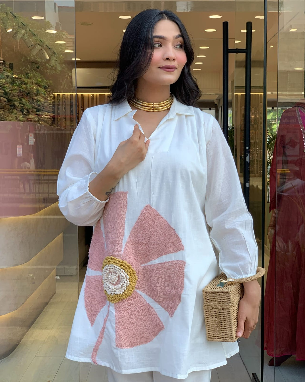 Beautiful Stylish Pure Cotton Co-ord Set