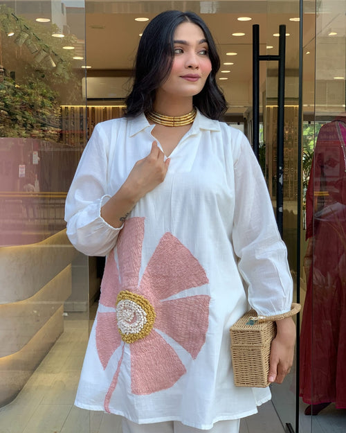 Beautiful Stylish Pure Cotton Co-ord Set