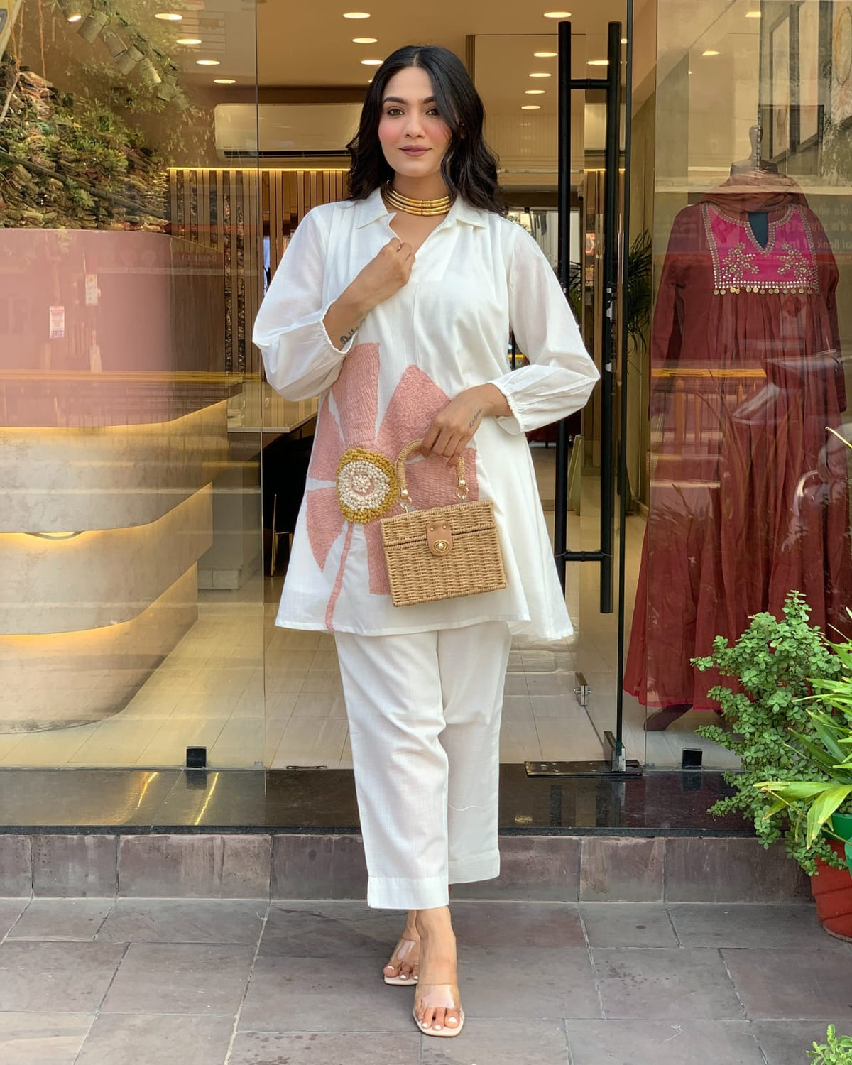 Beautiful Stylish Pure Cotton Co-ord Set
