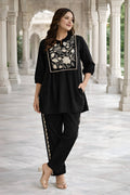 Women Embroide Cotton Co-Ord Set