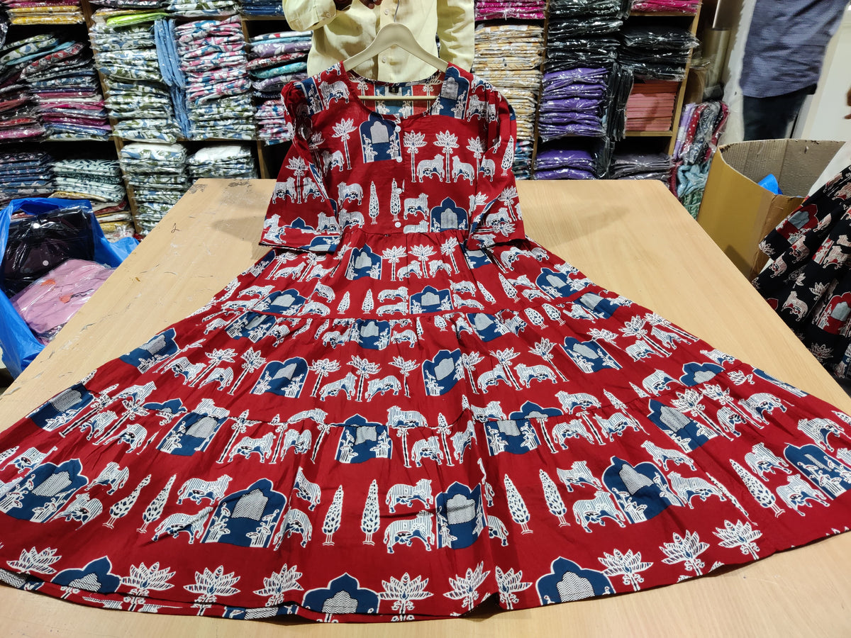 Hot Cotton Puff Sleeve Midi Dress Summer Collection Launch