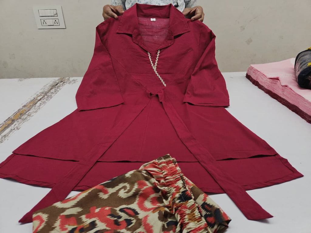 Women Printed Cotton Co-Ord Set