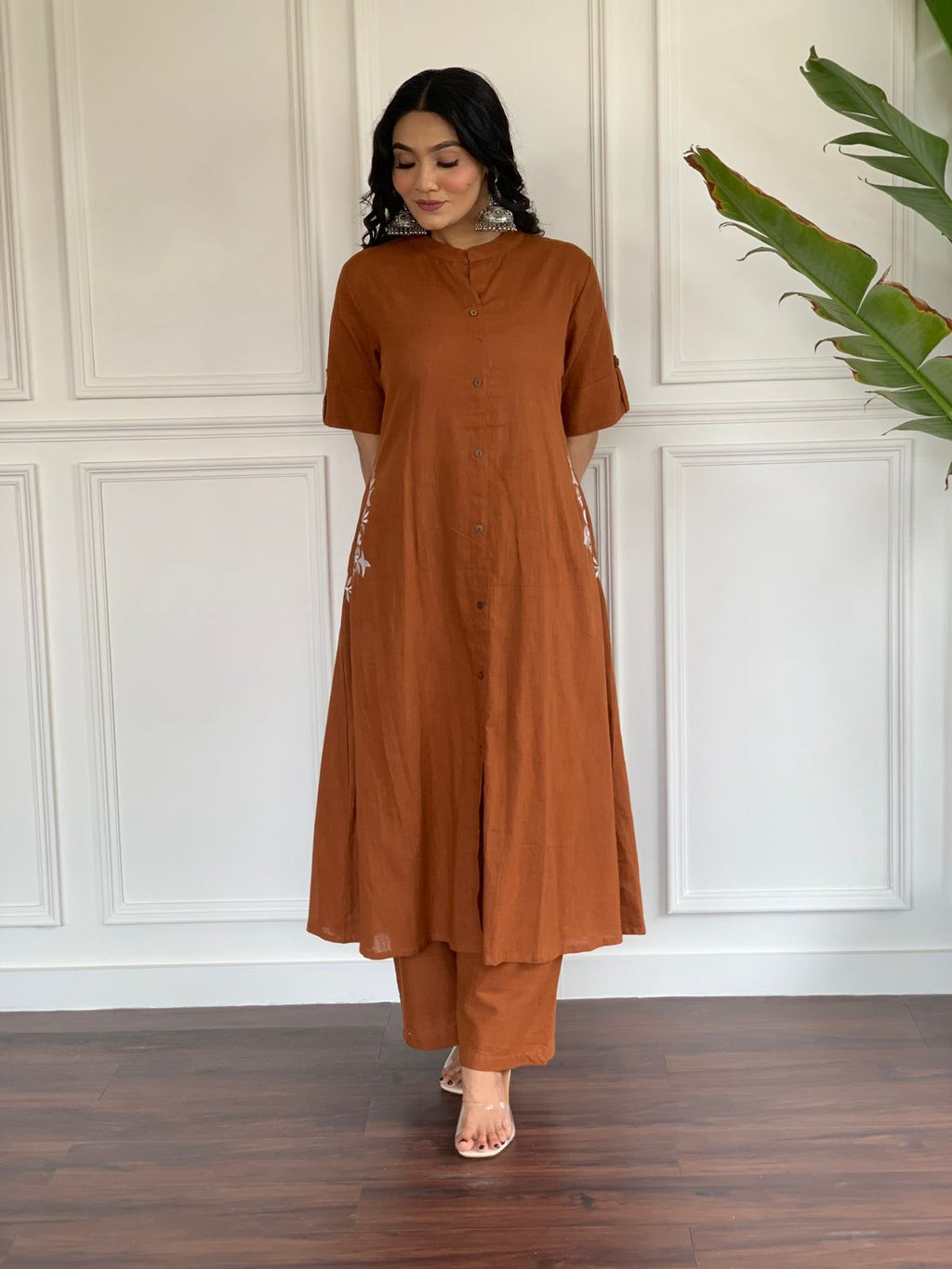 Stylish Cotton Kurta And Pant Set