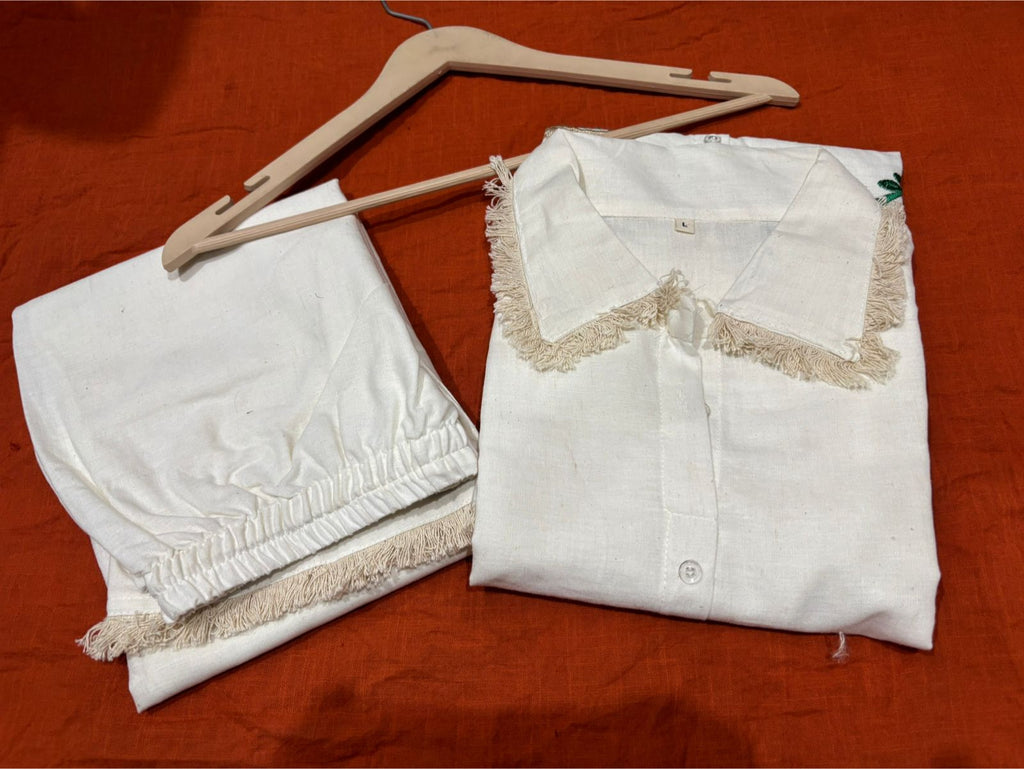 Festive Mirror-Embellished Anarkali Set with Fluid Silhouette and Coordinated Pants — Elegant Three-Piece Occasion Wear