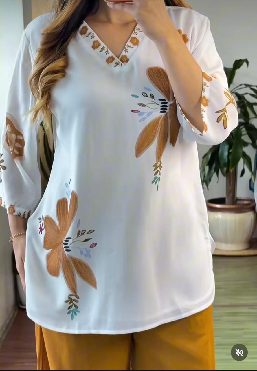 Women Premium Floral Printed Mul Cotton Co Ord Set