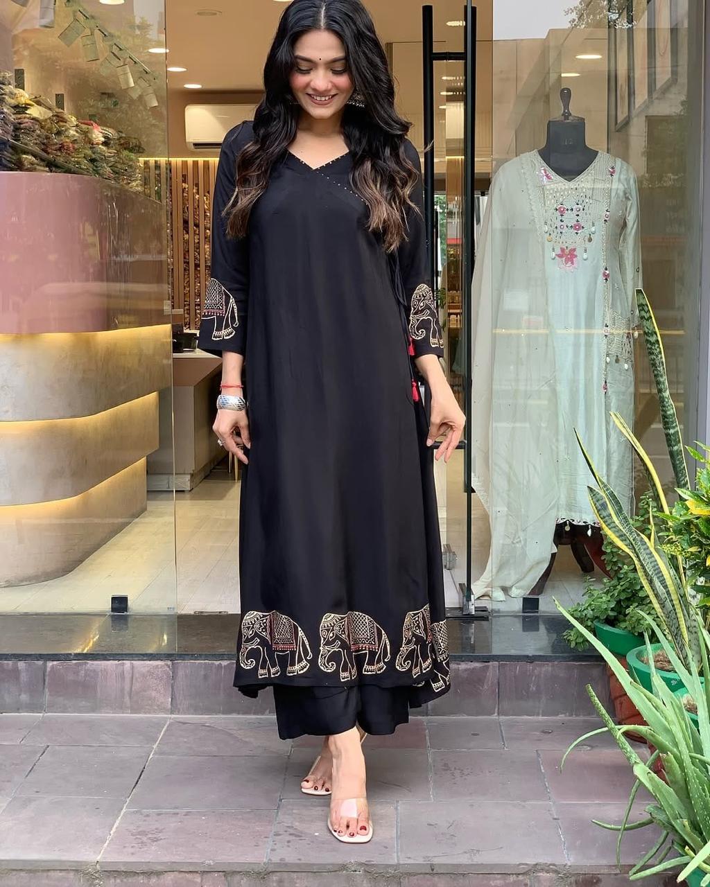 FESTIVAL LAUNCH ALERT: EXCLUSIVE RAYON ANARKALI GOWN COLLECTION