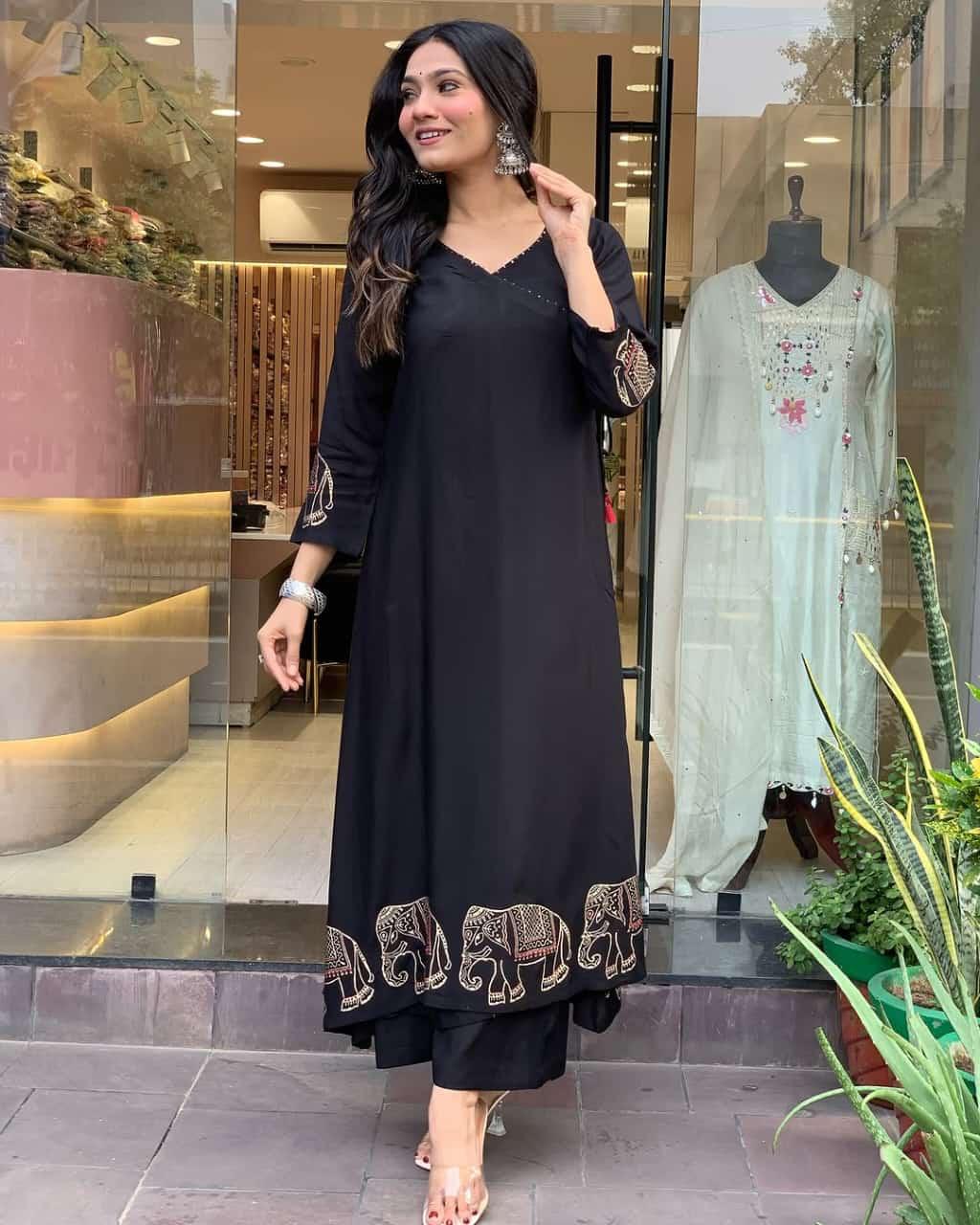 FESTIVAL LAUNCH ALERT: EXCLUSIVE RAYON ANARKALI GOWN COLLECTION