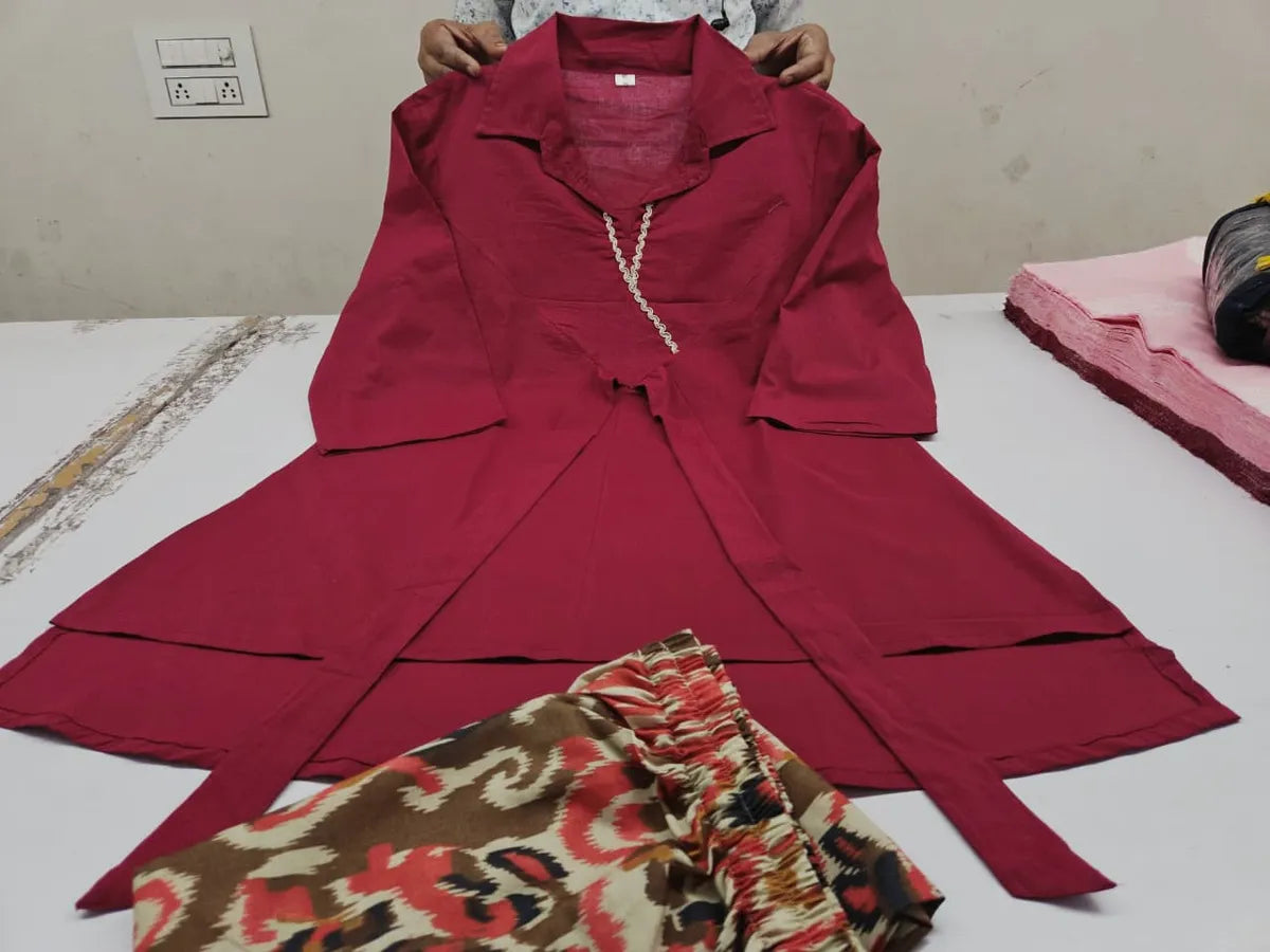 Women Printed Cotton Co-Ord Set
