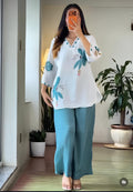 Women Premium Floral Printed Mul Cotton Co Ord Set