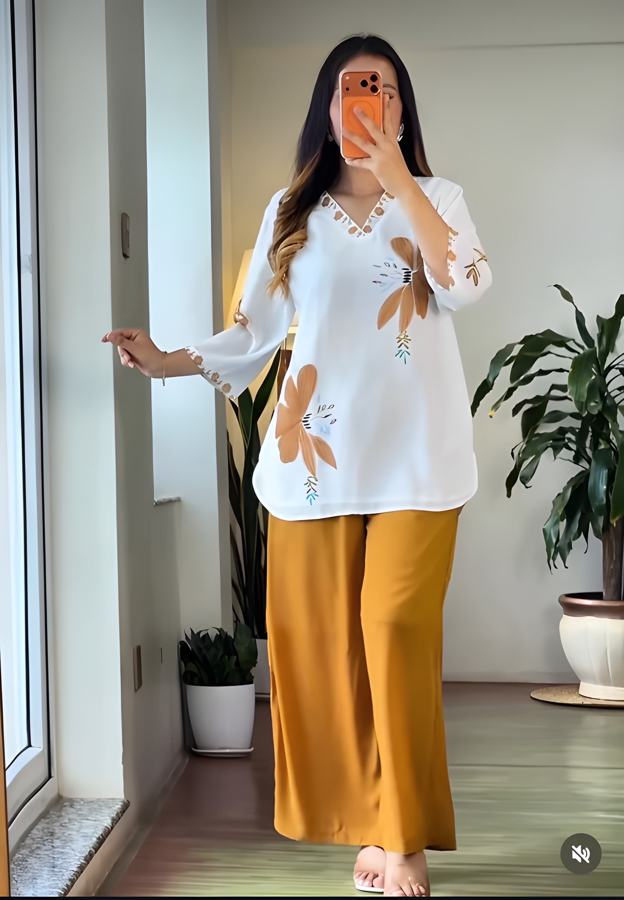 Women Premium Floral Printed Mul Cotton Co Ord Set