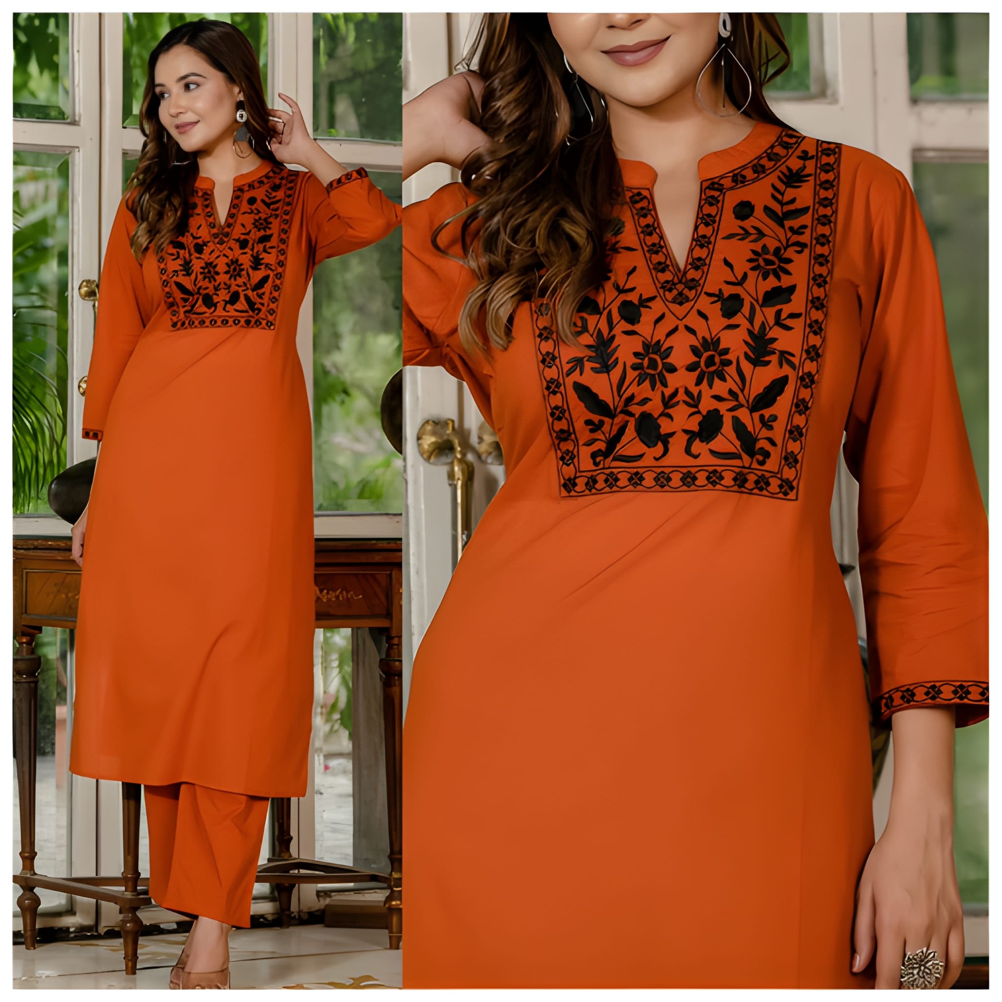 Threaded Elegance Kurta Set