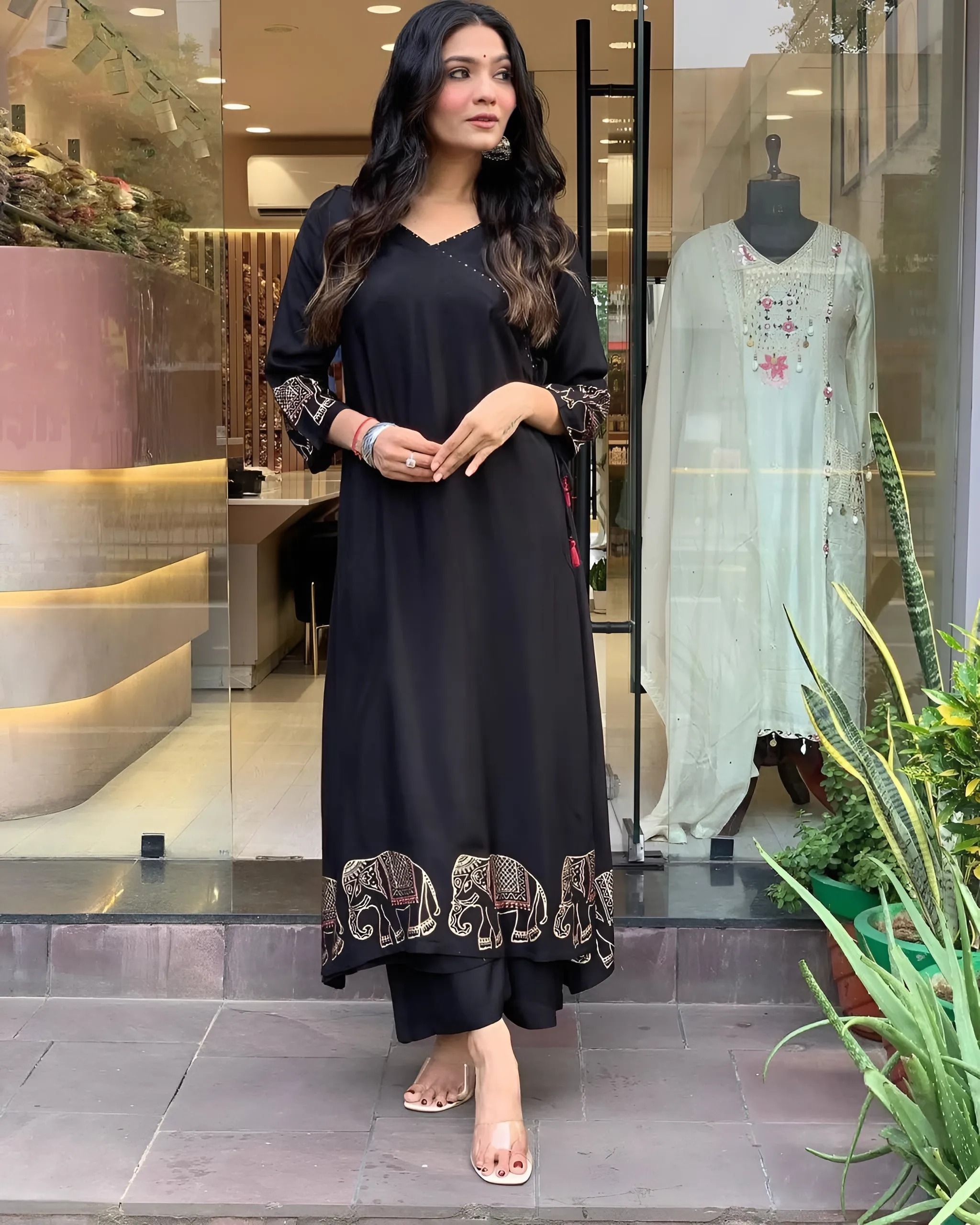 FESTIVAL LAUNCH ALERT: EXCLUSIVE RAYON ANARKALI GOWN COLLECTION