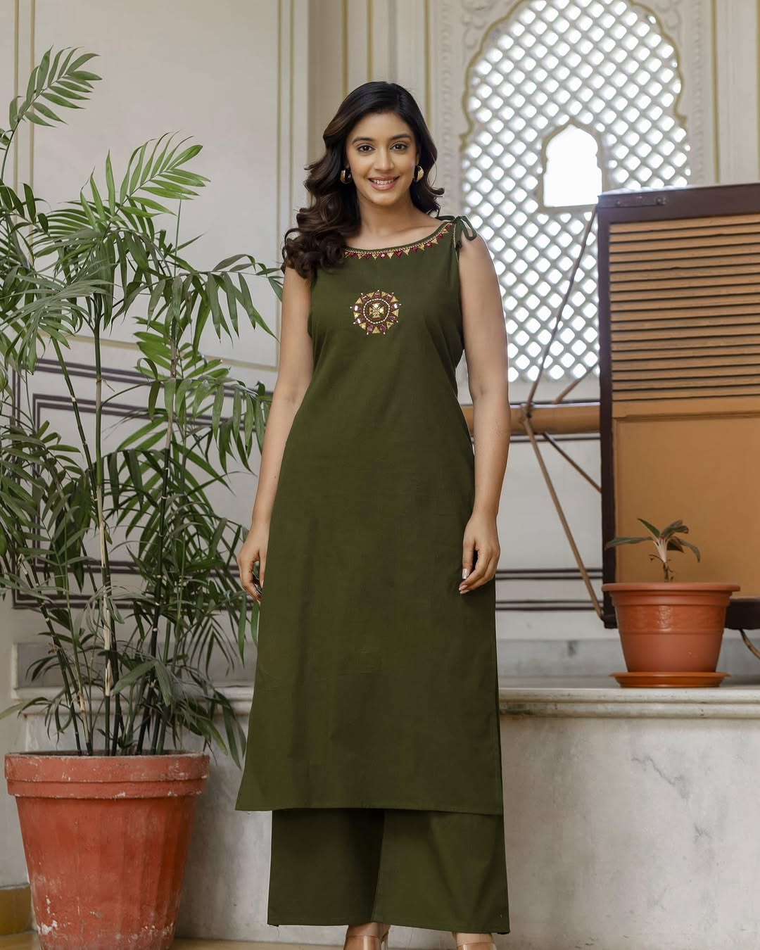 Handcrafted Cotton Kurta Set – Elegant Festive